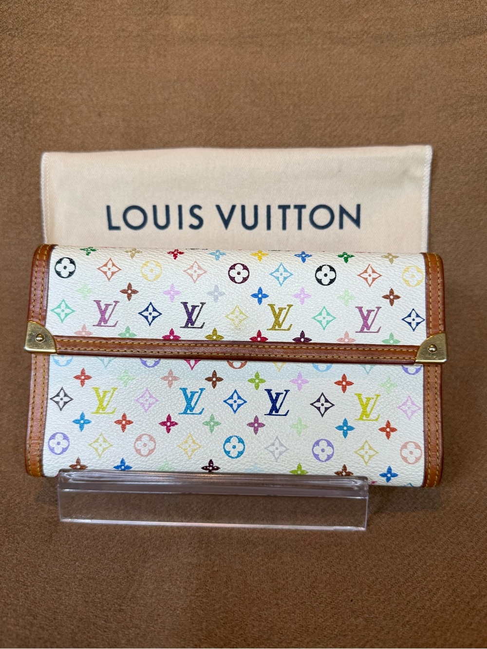 Louis Vuitton International Murakami Wallet
with Dustbag